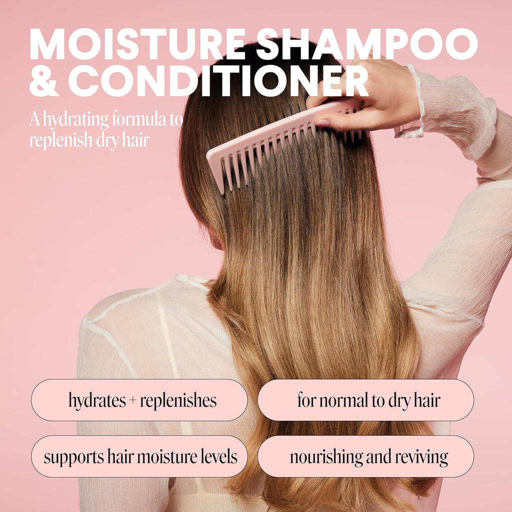MONDAY HAIRCARE Champú hidratante + acondicionador de baño (2 unida...