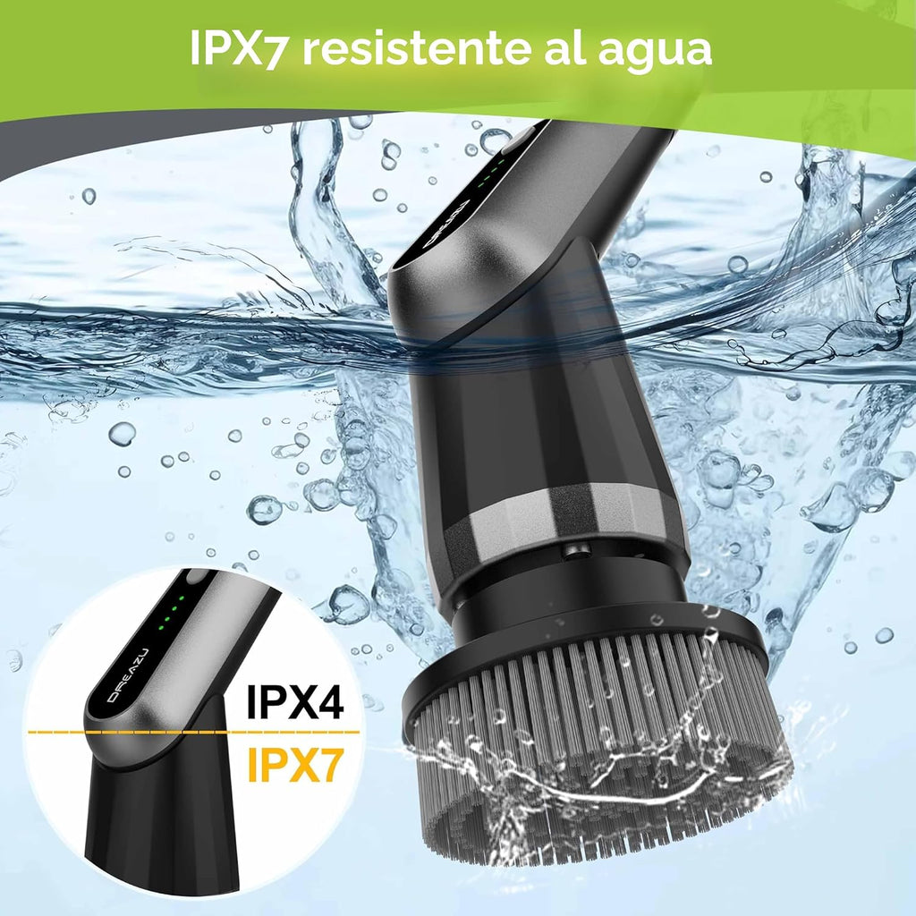 Dreazu Pro - Limpiador eléctrico giratorio 10 en 1 para baño | Cepi...