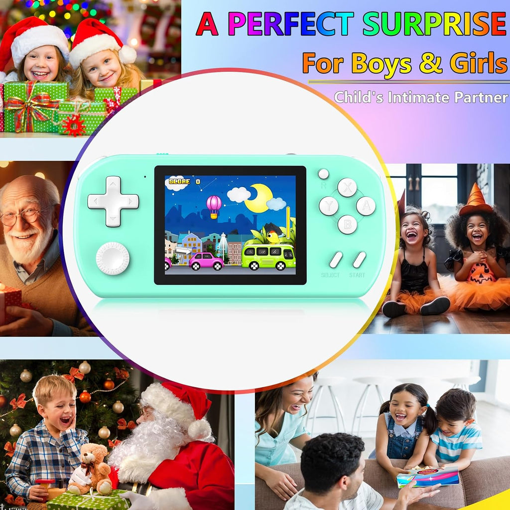 TEBIYOU Juegos de Mano para Niños con 218 Juegos de Video Integrado...