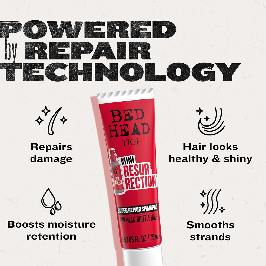Bed Head by TIGI Resurrection Super Repair Shampoo Travel Mini - Ch...