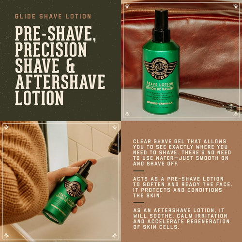 18.21 Man Made Crema de gel de afeitar transparente para hombres, v...