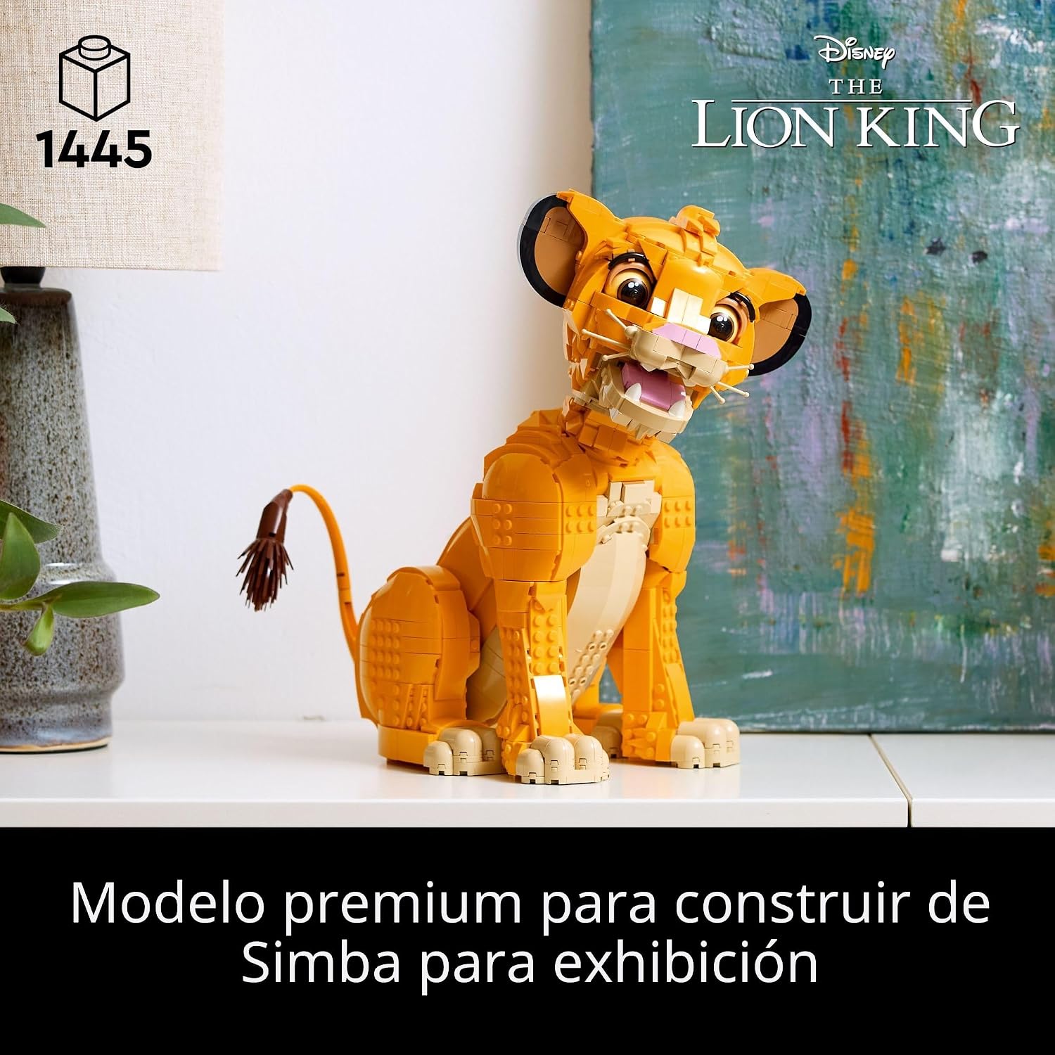LEGO Disney El Joven Simba El Rey León Sets de Construcción para Ad...