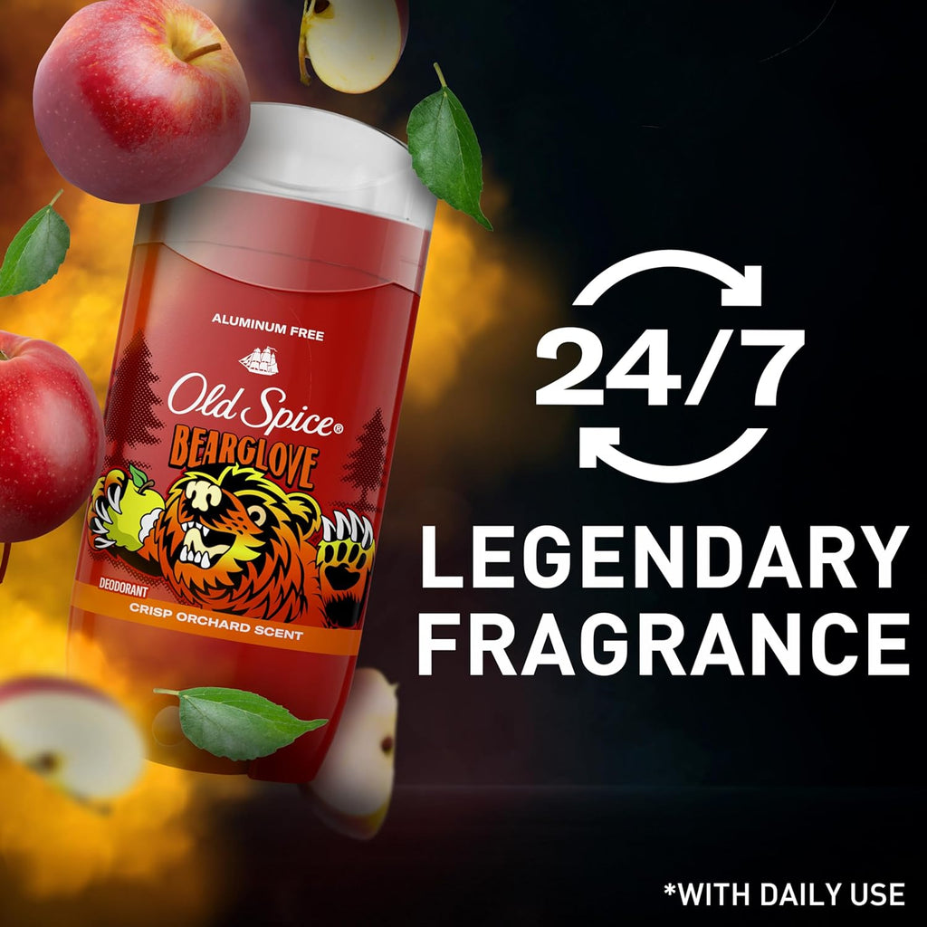 Old Spice Desodorante sin aluminio para hombres, protección contra...