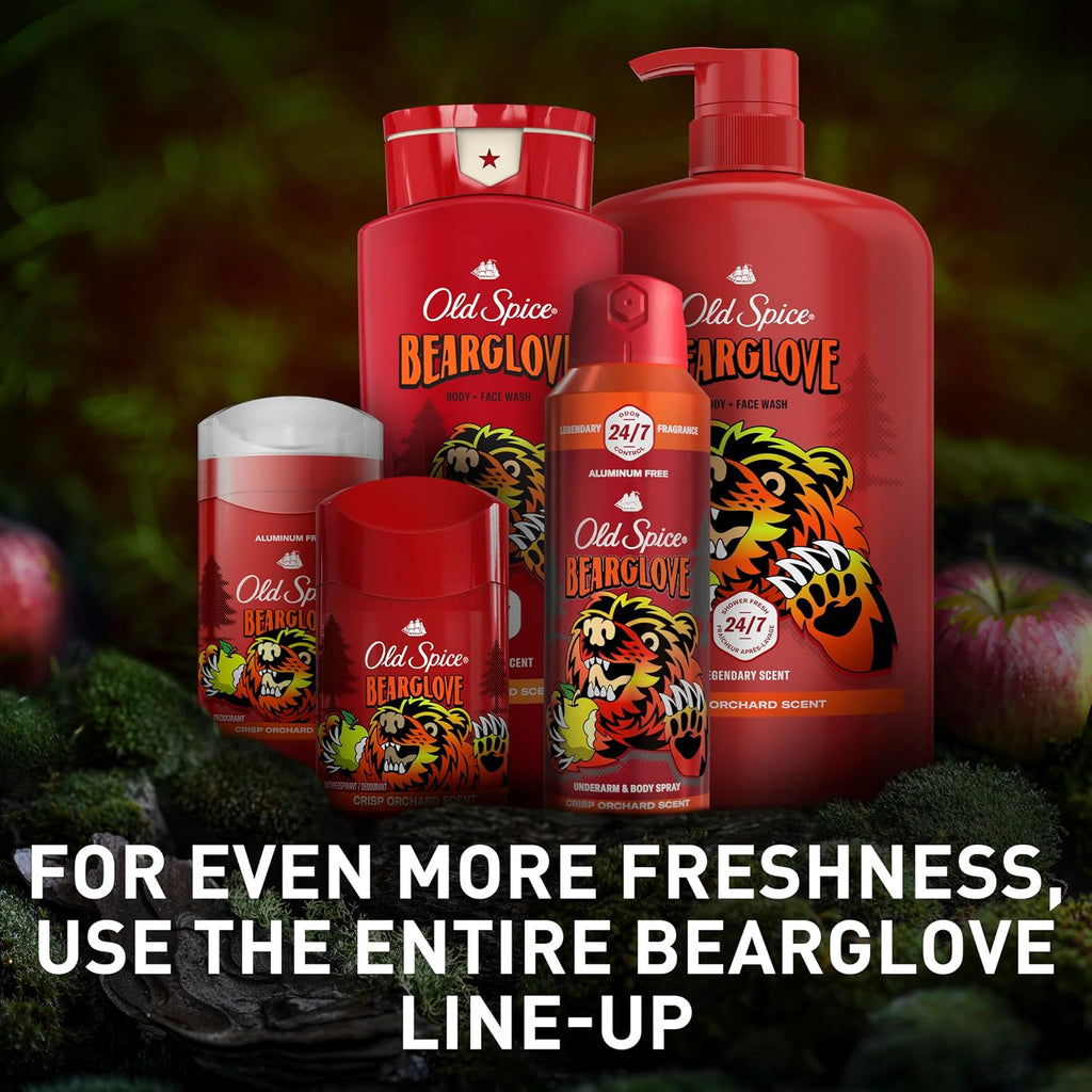 Old Spice Desodorante sin aluminio para hombres, protección contra...