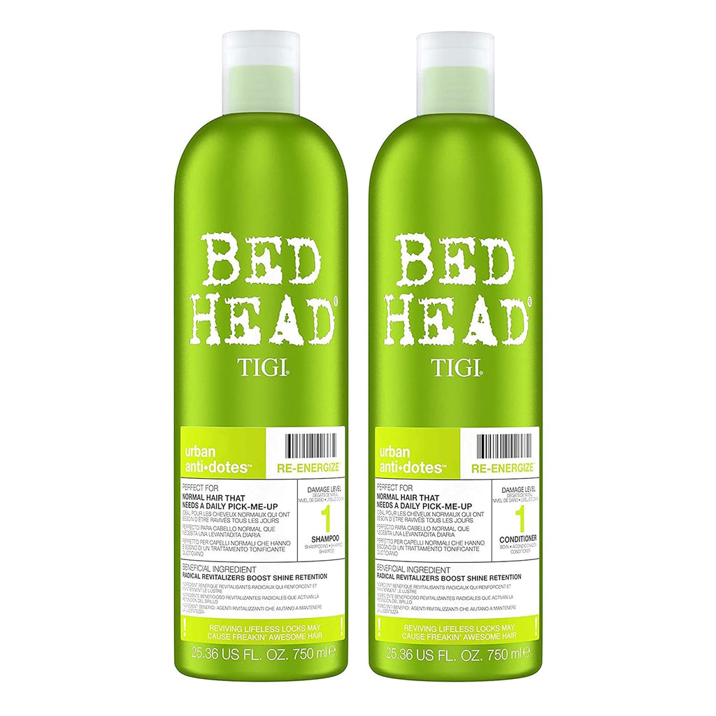 Champú y acondicionador diario reenergizante Urban Antidotes de Bed...