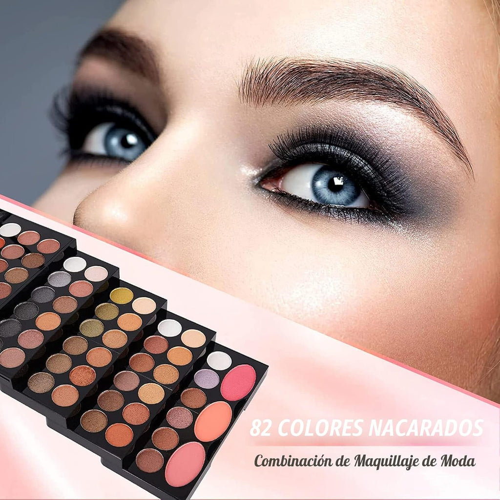 MISS ROSE M - Paleta de maquillaje de 148 colores, kit de maquillaj...