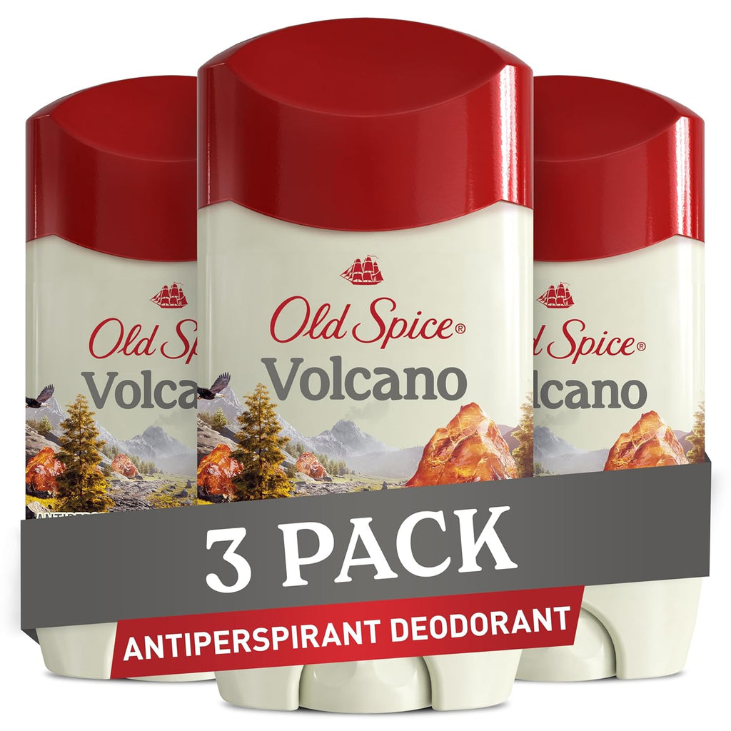 Old Spice Antitranspirante y Desodorante para Hombres Volcano con C...