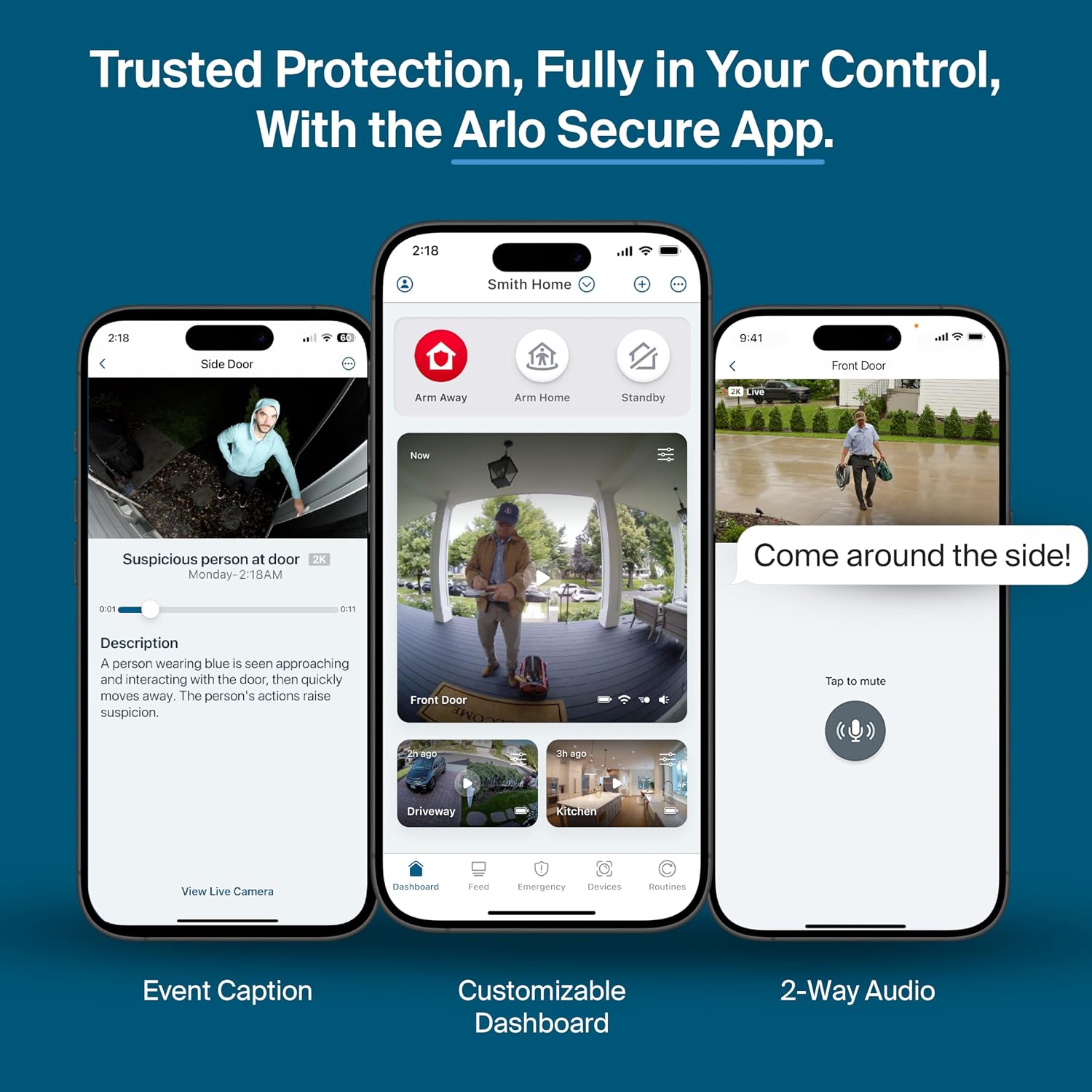 Cámara de seguridad Arlo Pro 2K HDR (6ª generación, lanzamiento 202...