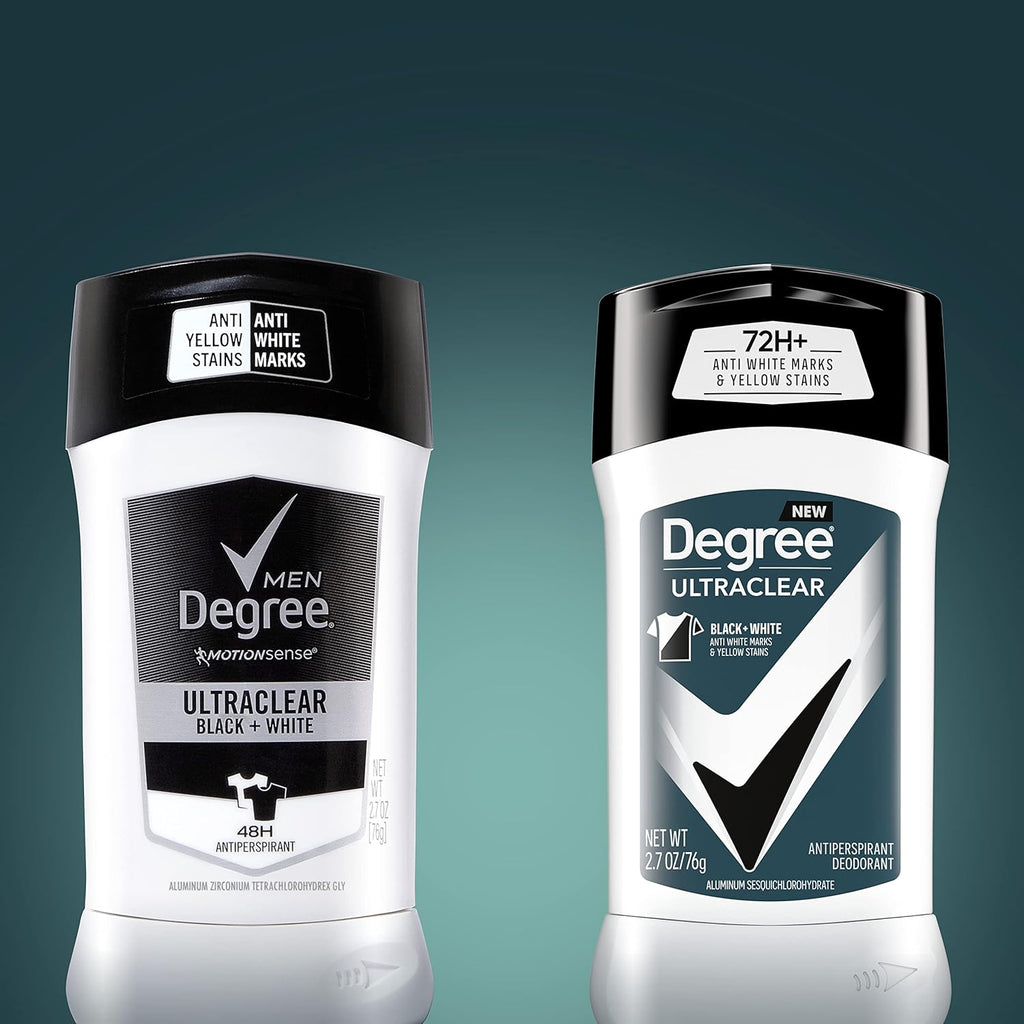 Degree Desodorante antitranspirante UltraClear para hombre, color n...
