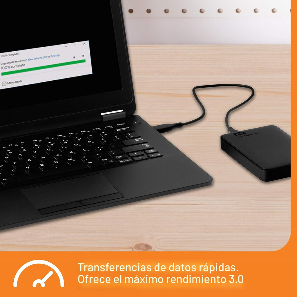 Western Digital WD 5TB Elements - Disco duro externo portátil de 5...