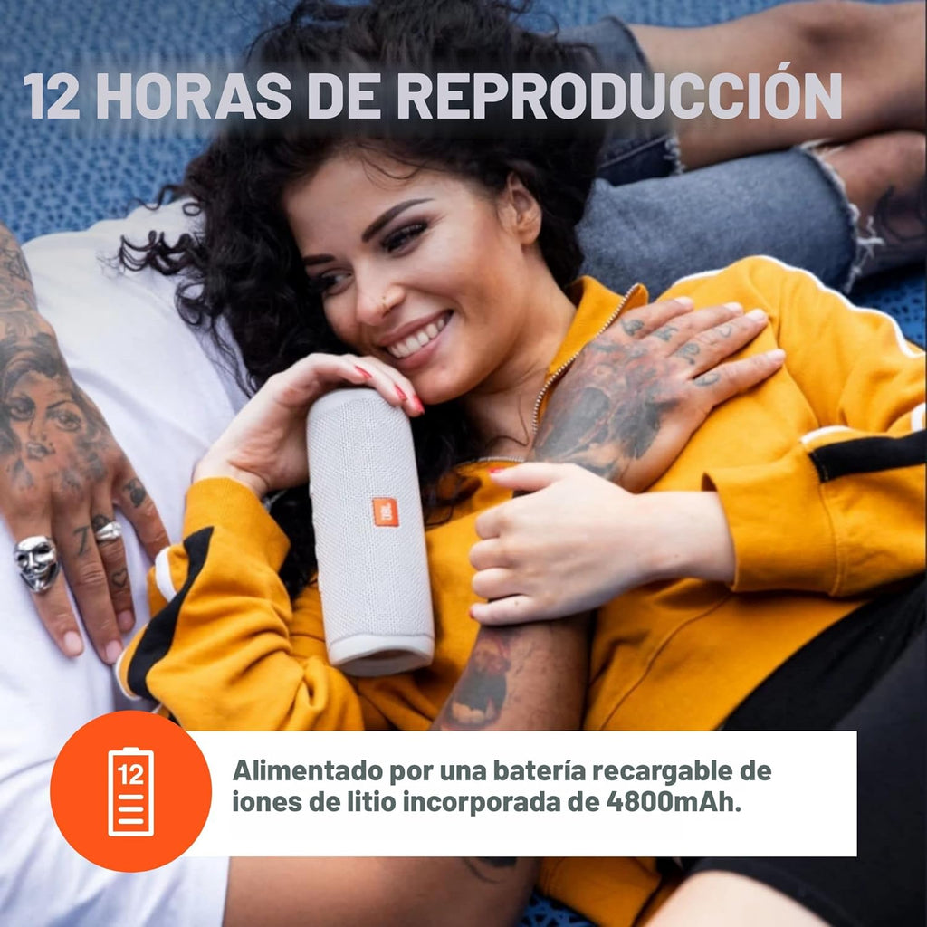 JBL - Altavoz Bluetooth FLIP 5 a prueba de agua, portátil, pequeño,...