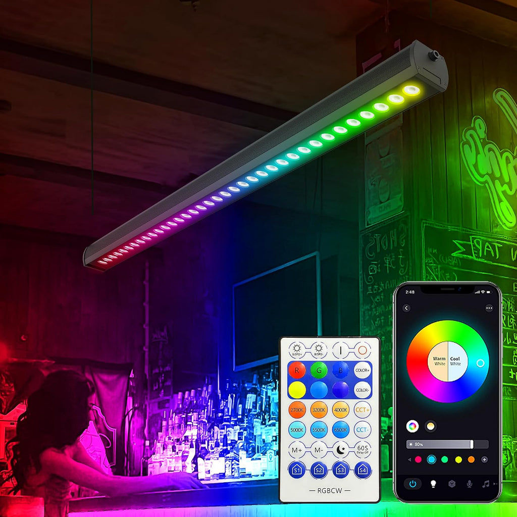Umidkin Lámpara Inteligente LED Lineal para Lavado de Pared, 40 Pul...