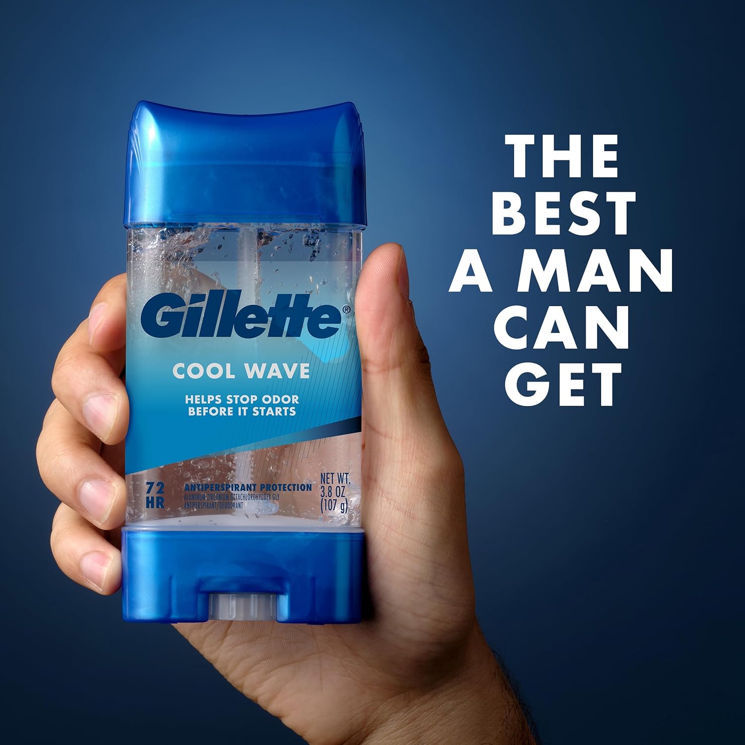 Gillette Antitranspirante y desodorante para hombres, resistencia c...