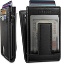 miyozi Cartera para hombre, tarjetero desplegable con bloqueo RFID,...