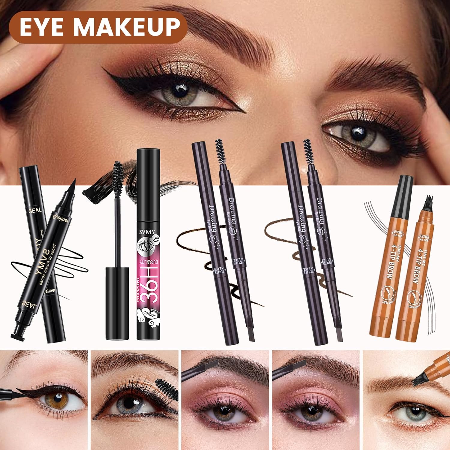Kit de maquillaje todo en uno para mujer, kit completo, juego de re...