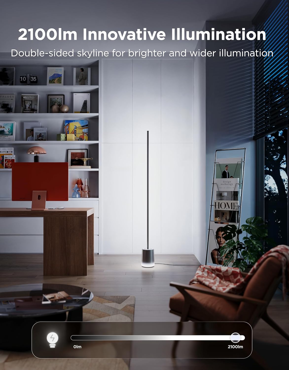 Govee Lámpara de pie 3 con tecnología Luminblend+, lámpara de pie d...
