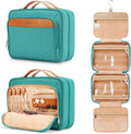COOSKY Neceser colgante de viaje para mujer, artículos esenciales p...
