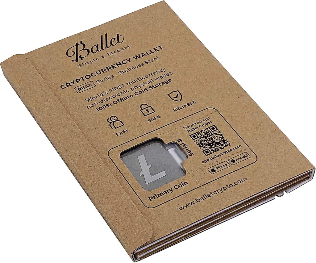 Ballet Real Litecoin - Tarjeta de almacenamiento en frío | Cartera...