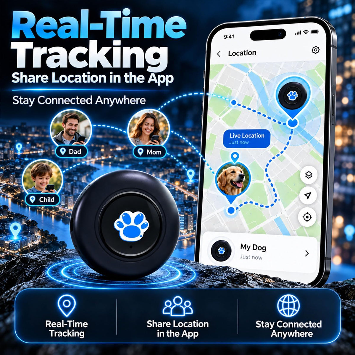 NGXDFL Rastreador GPS para vehículos TG22-2