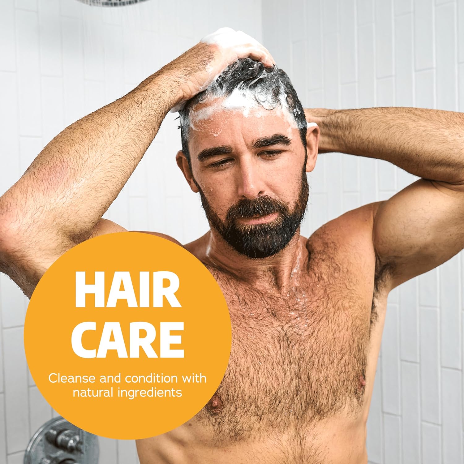 Dr. Squatch Paquete de cabello natural para hombres, cabello saluda...