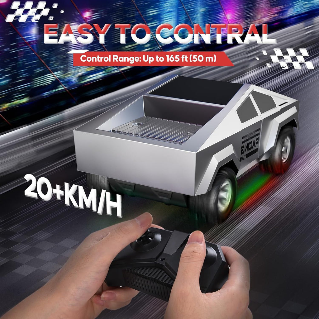 ValueTalks 1:24 Coche RC Juguetes, Camión RC Todo Terreno de Alta V...