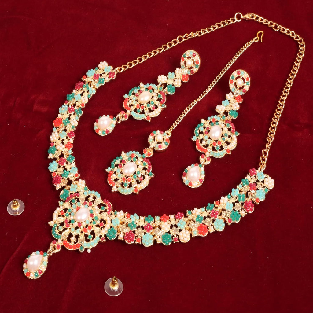 Conjuntos de joyas Touchstone para mujer, joyería india para boda,...