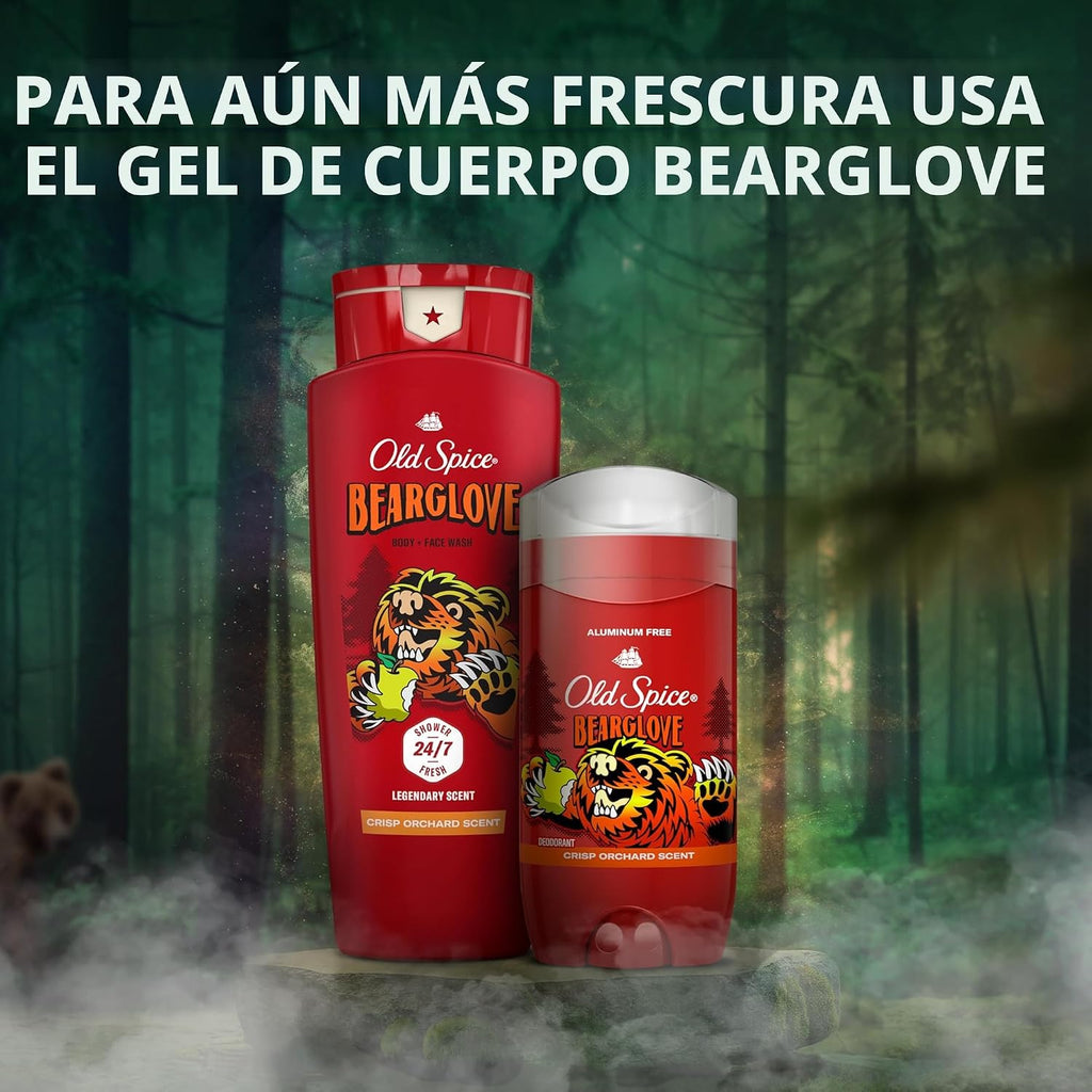 Old Spice Desodorante sin aluminio para hombres, protección contra...