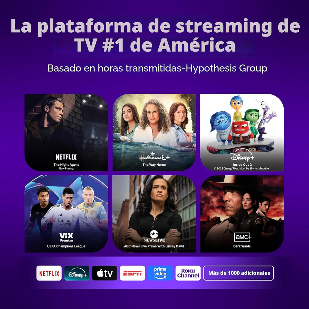 Roku Streaming Stick 4K - Dispositivo de transmisión HDR y Dolby Vi...