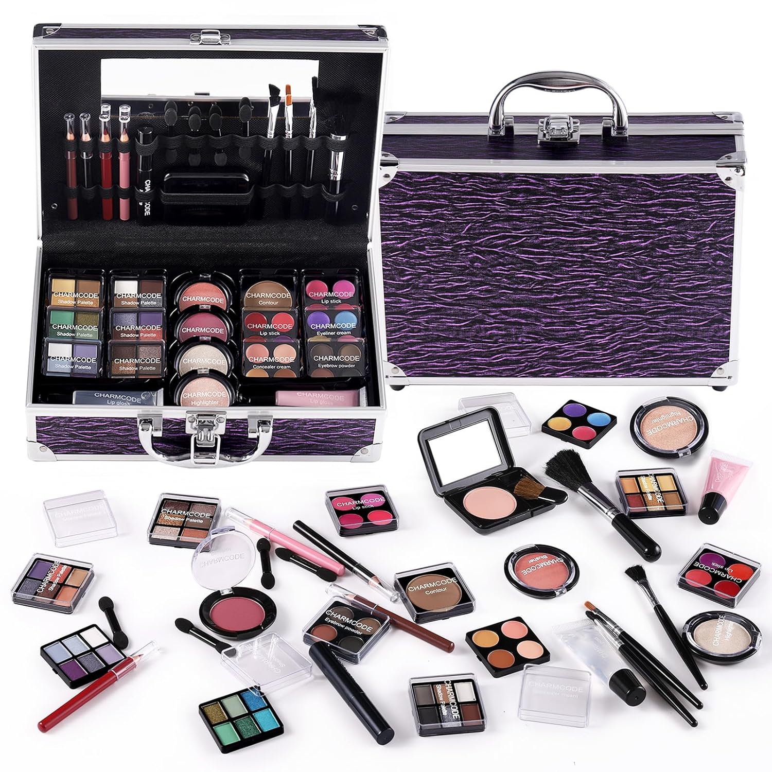 Kit completo de maquillaje para adolescentes y mujeres, estuche de...