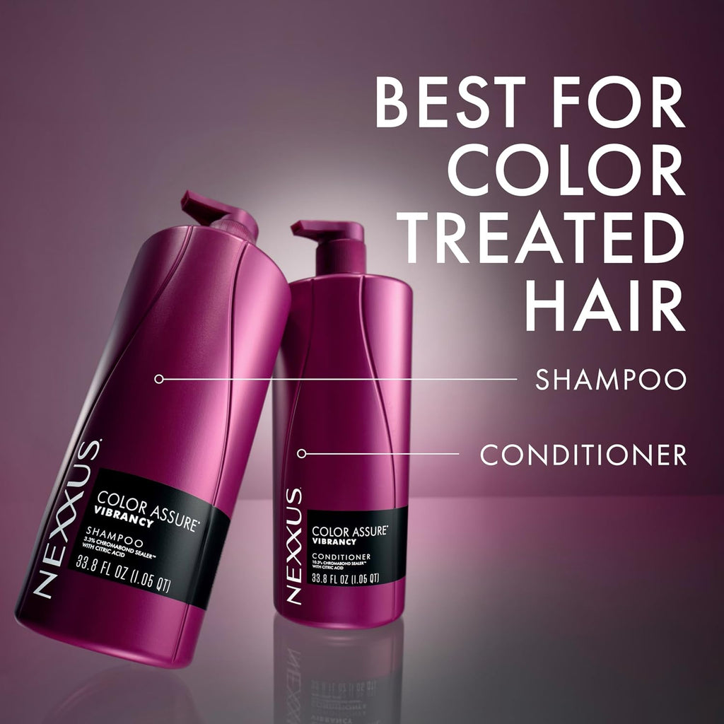 Nexxus Color Assure - Champú y acondicionador para cabello tratado...