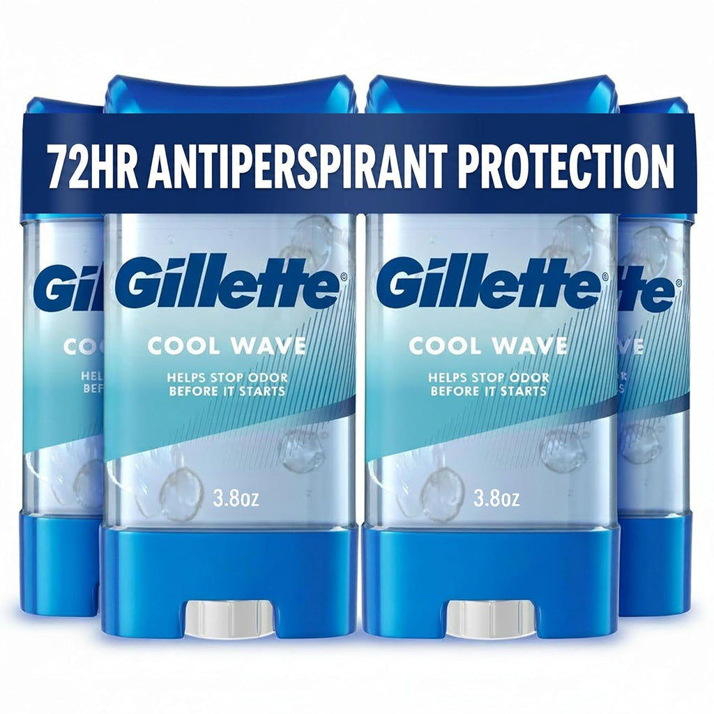 Gillette Antitranspirante y desodorante para hombres, resistencia c...