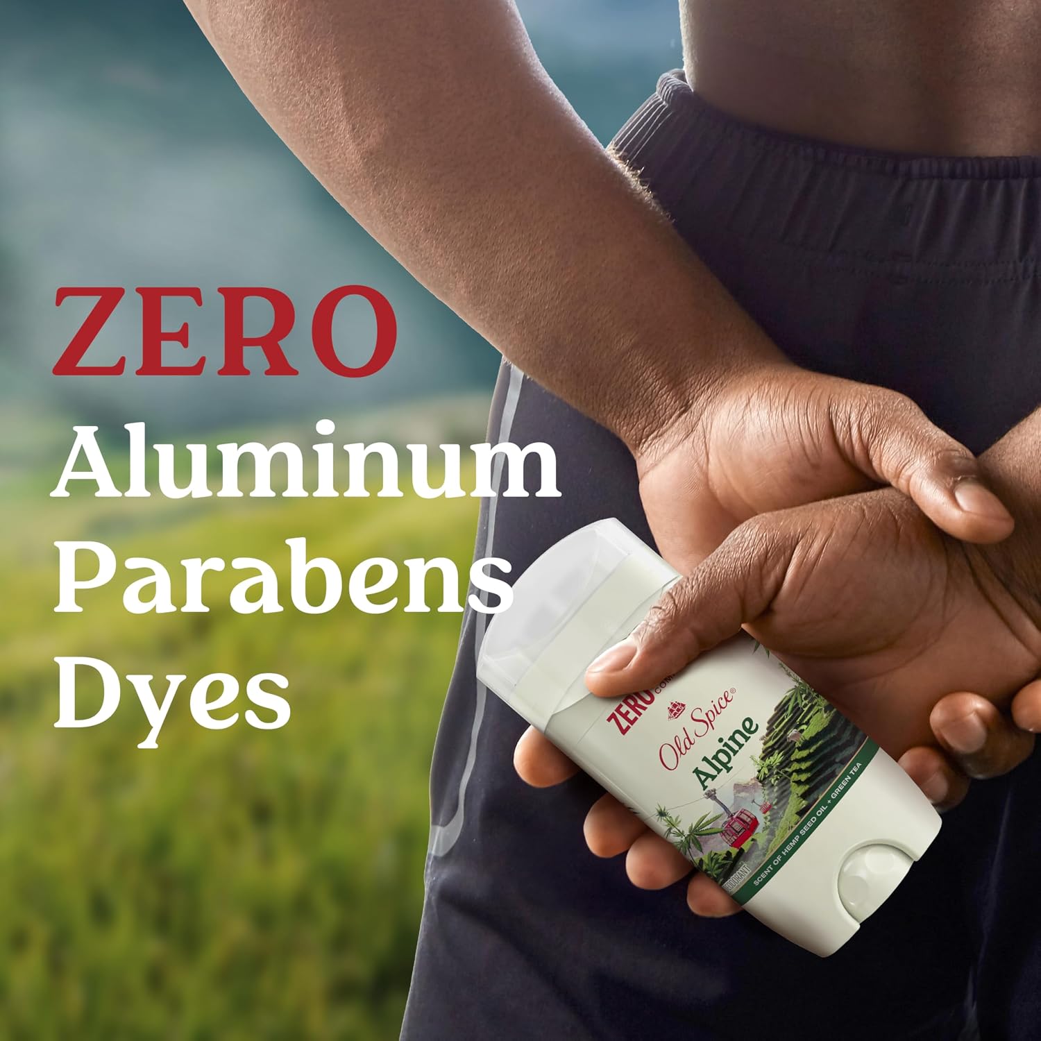 Old Spice Desodorante sin aluminio para hombres, frescura duradera...