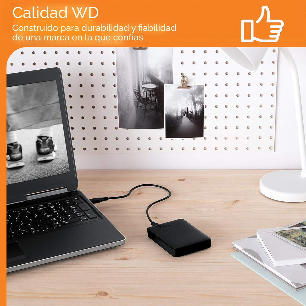 Western Digital WD 5TB Elements - Disco duro externo portátil de 5...