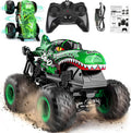 BEZGAR Monster Truck Toys - Camión monstruo de control remoto con l...