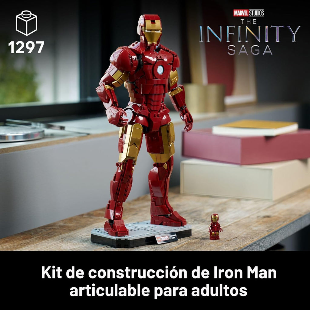 LEGO Marvel Iron Man Mark 3 Edición de coleccionistas - Set de cons...