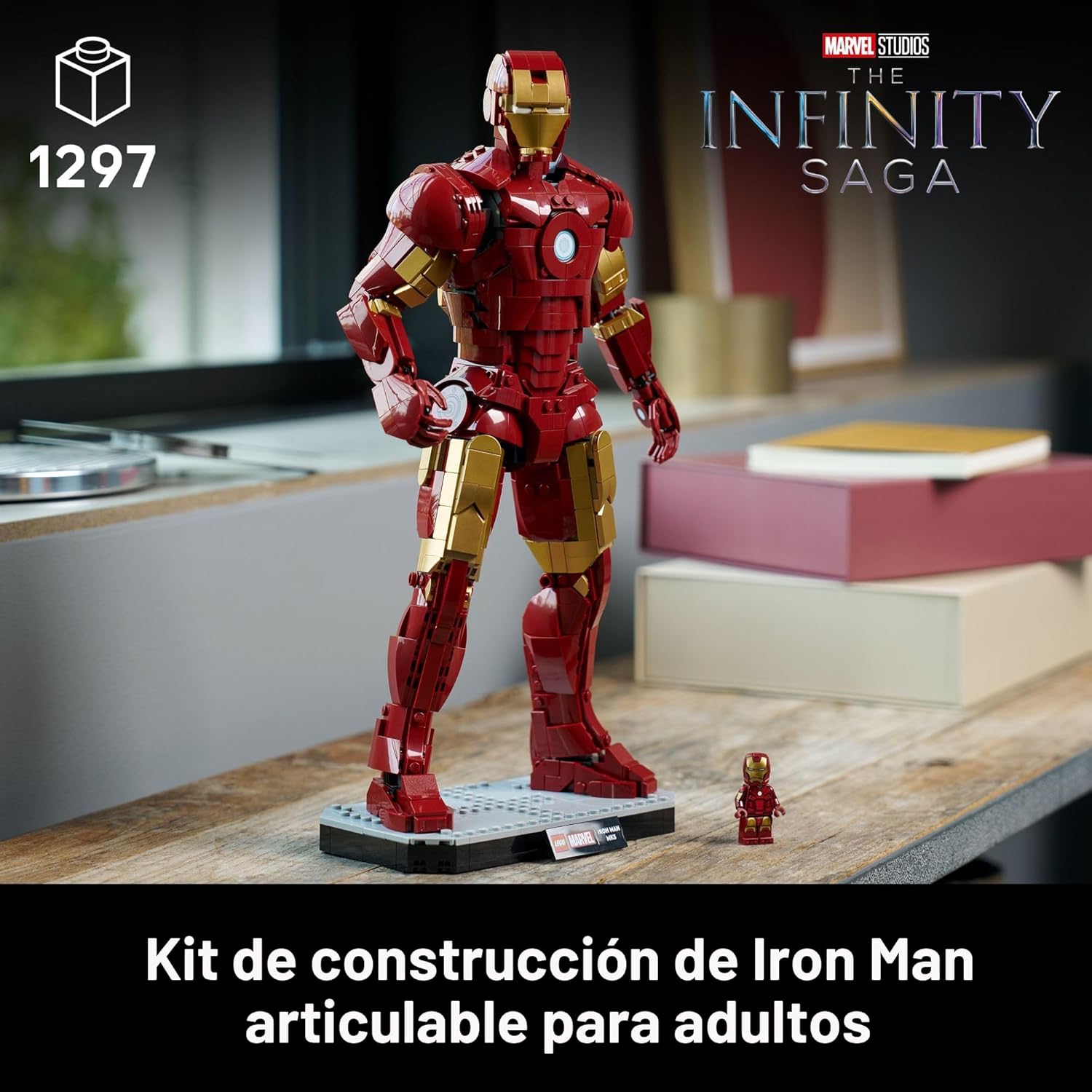 LEGO Marvel Iron Man Mark 3 Edición de coleccionistas - Set de cons...