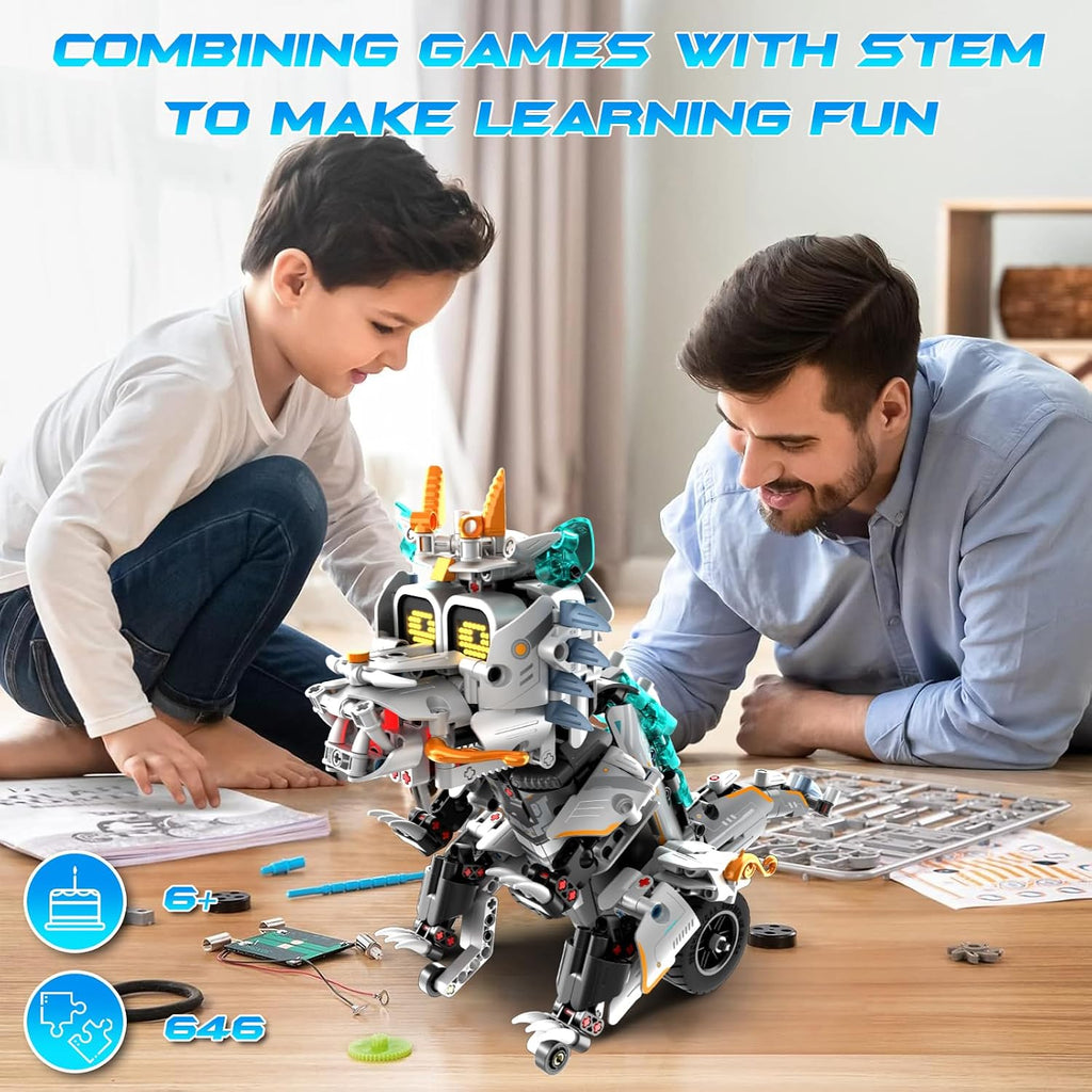 Juguetes de construcción STEM para niños de 6 a 14 años, kit de con...