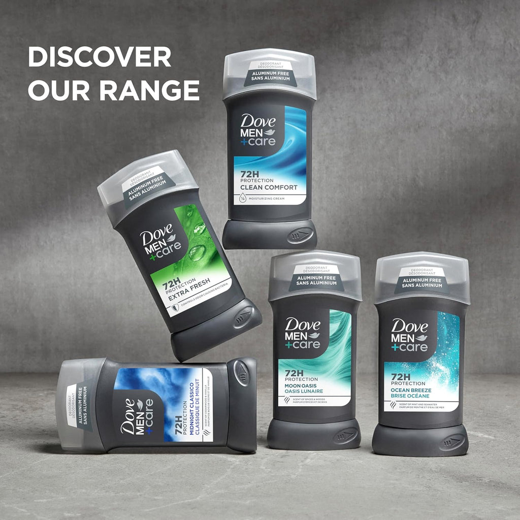 Dove Men+Care Barra de desodorante para hombres 4 unidades Extra fr...