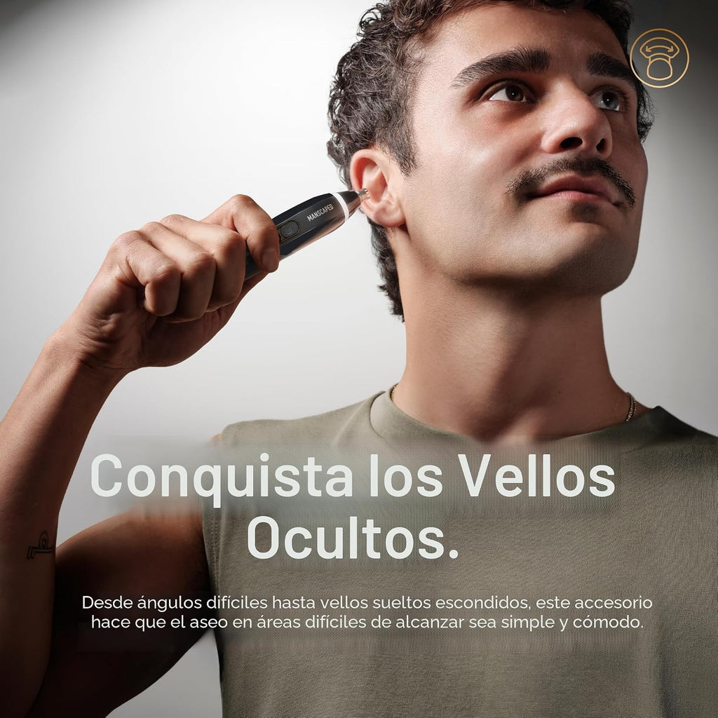 MANSCAPED® Weed Whacker® 3.0 PRO - Recortadora eléctrica de pelo de...