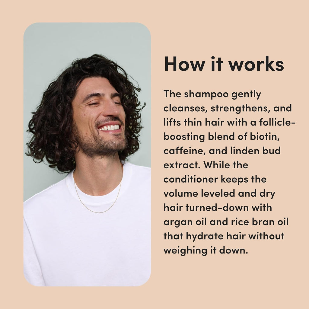 hims Max Volume - Juego de champú y acondicionador - Biovolume 128,...