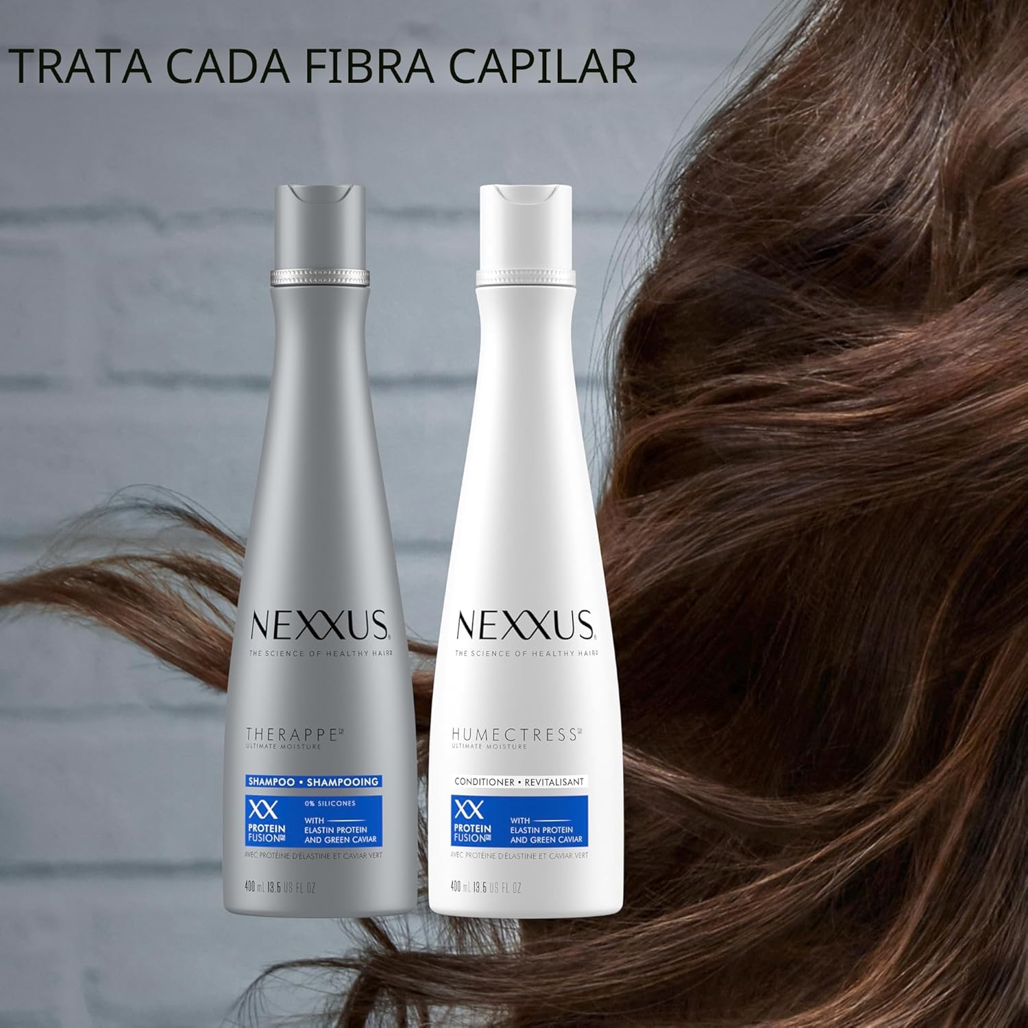 Nexxus Champú y acondicionador Therappe &amp; Humectress 2 unidades...