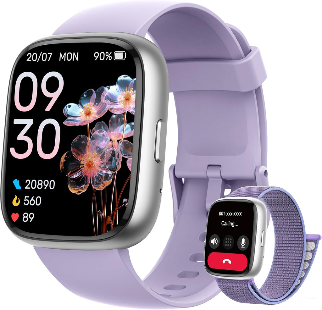 Reloj inteligente para mujeres y hombres, reloj inteligente actuali...
