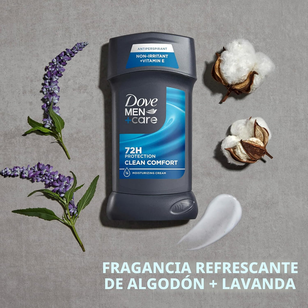 Dove Men+Care - Desodorante antitranspirante en barra para hombre,...