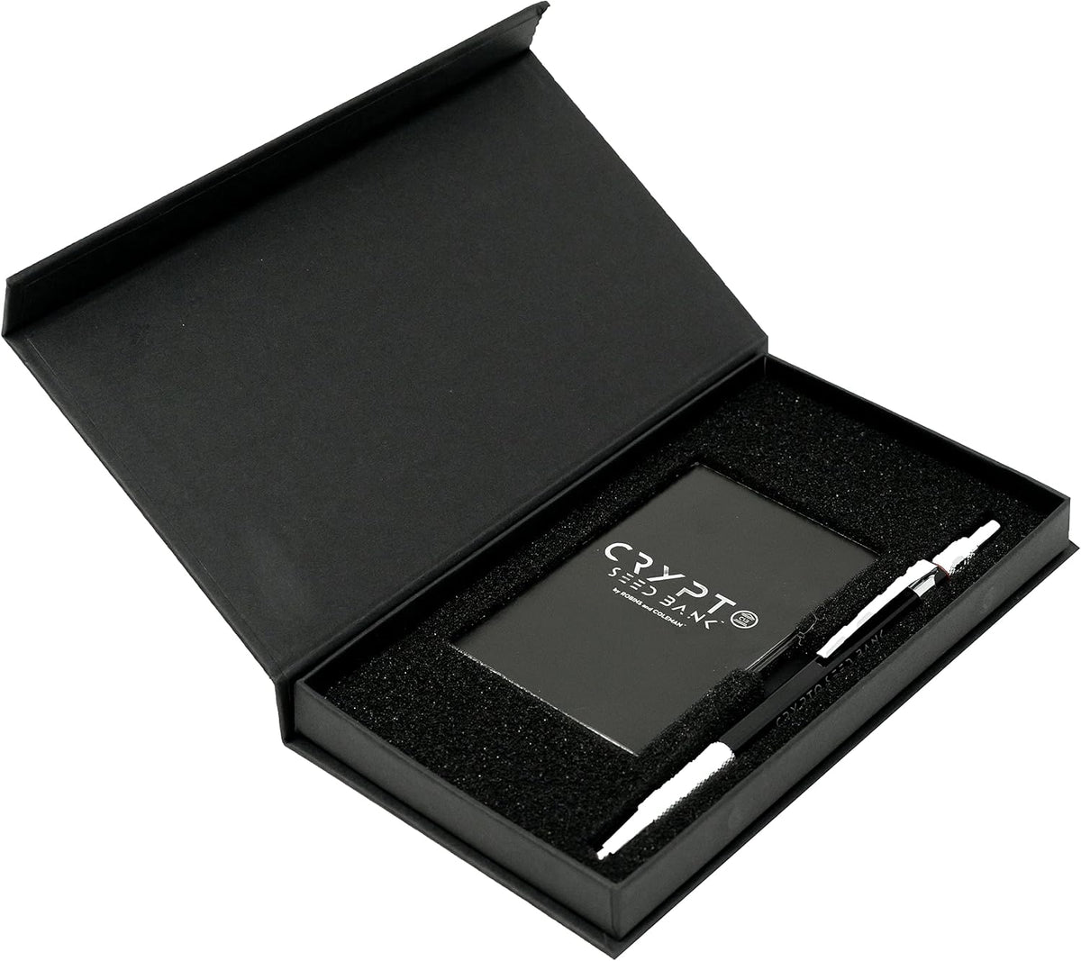 Crypto Seed Bank - Placas de acero para almacenamiento de frases de...