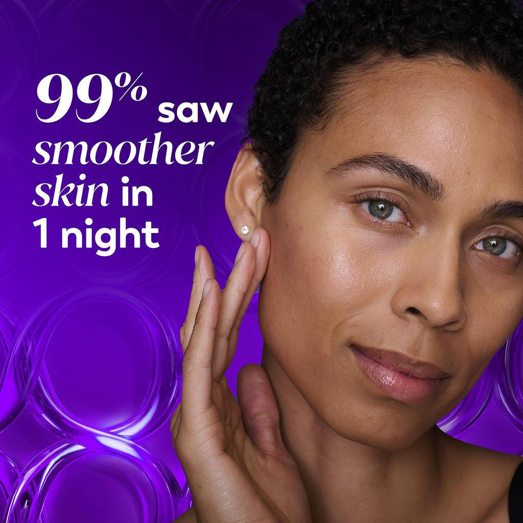 Olay Crema de noche de retinol para mujeres, hidratante facial anti...