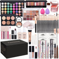 El kit completo de maquillaje para mujer incluye: sombra de ojos, b...