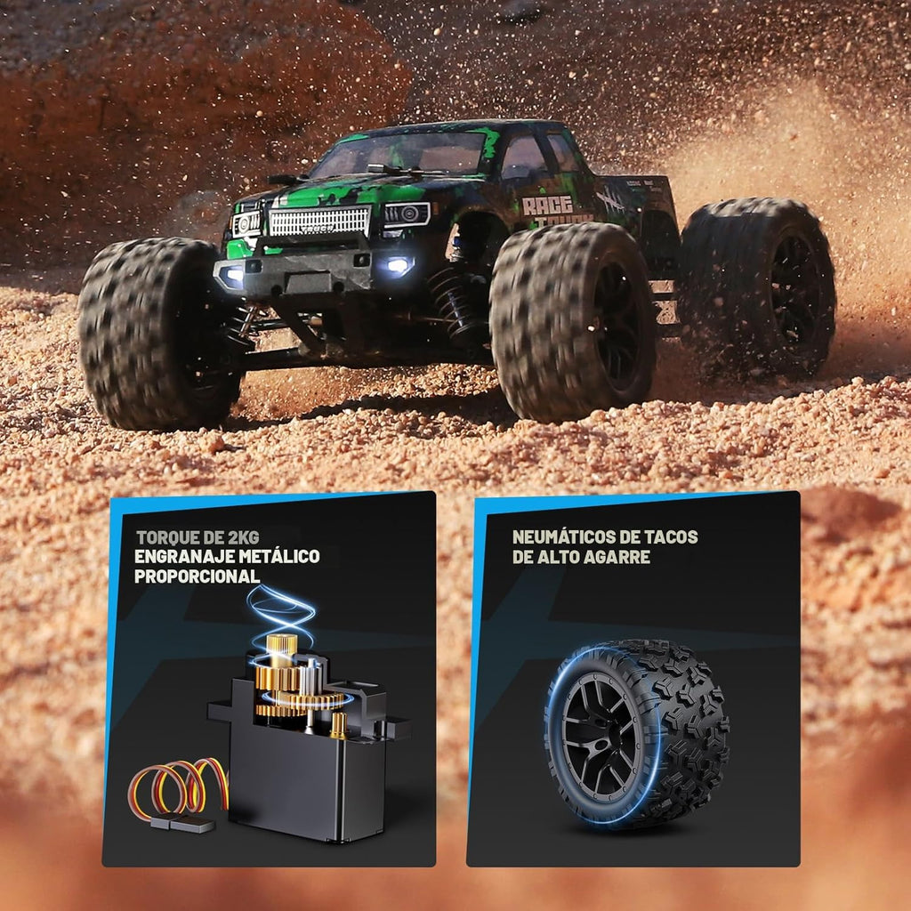 HBX 1:18 Auto a escala todo terreno a control remoto 18859E, 30+MPH...
