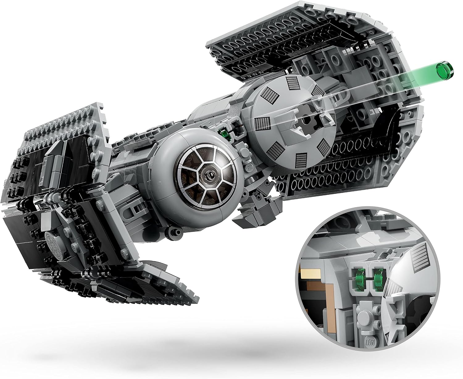 LEGO Star Wars TIE Bomber Kit de Construcción de Modelo, Caza Estel...