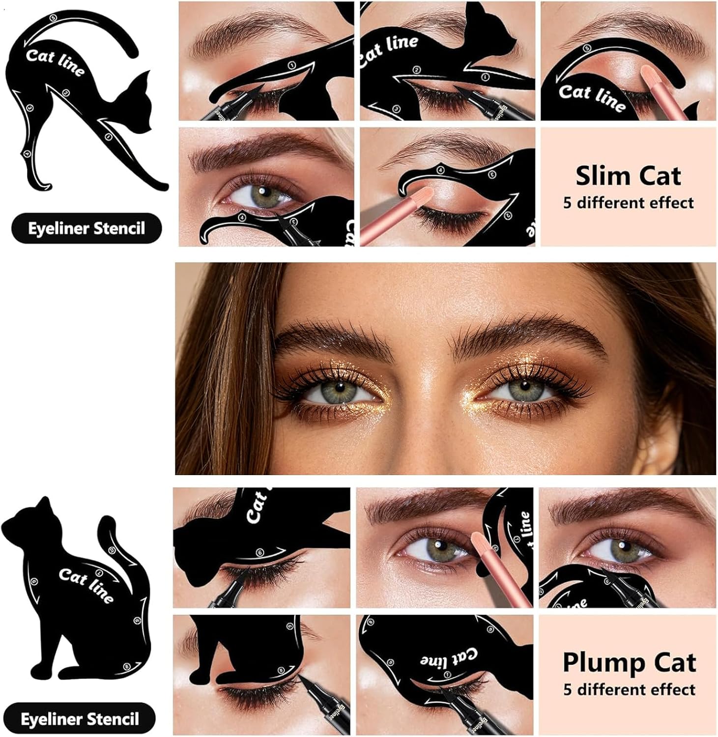 28 piezas Kit completo de maquillaje todo en uno para mujeres, jueg...