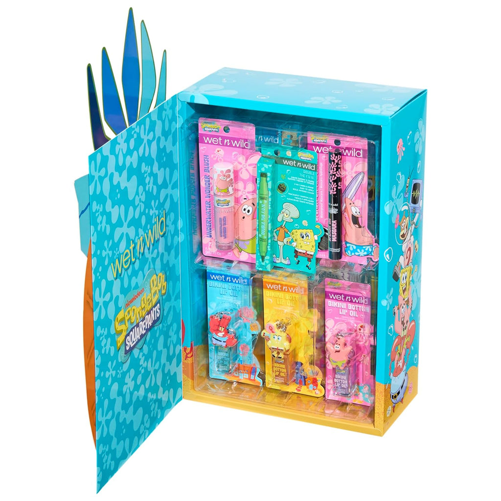 wet n wild SpongeBob SquarePants PR Box - Juego de coleccionista de...
